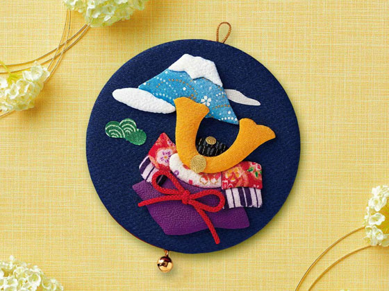 かんたん押絵・富士と兜