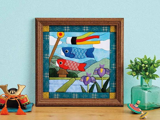 省スペースで飾る五月飾りのイメージ