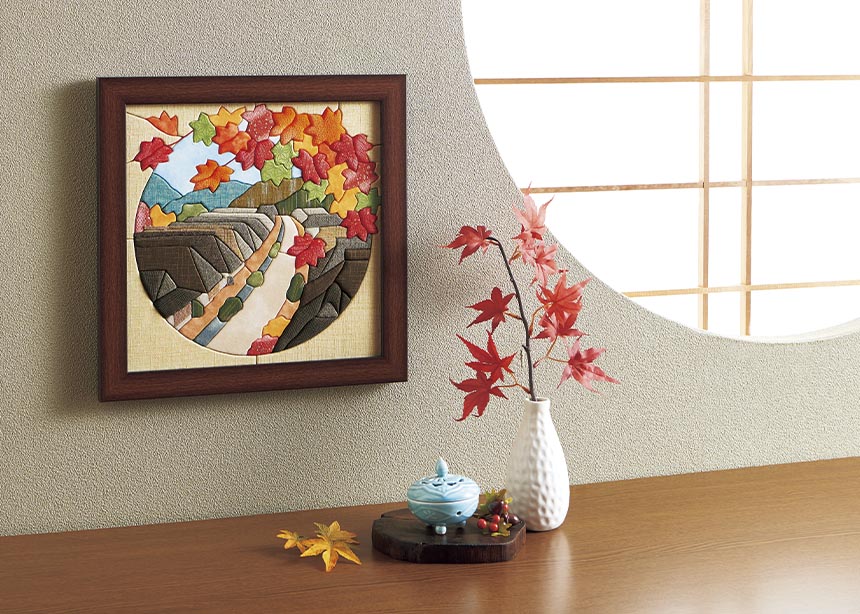 【訳あり】 きめこみ里の花・紅葉と大内宿｜株式会社さくらほりきり 花瓶