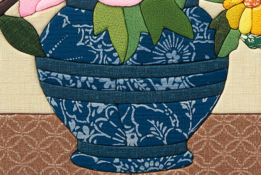 きめこみ・和の彩り吉祥花｜株式会社さくらほりきり