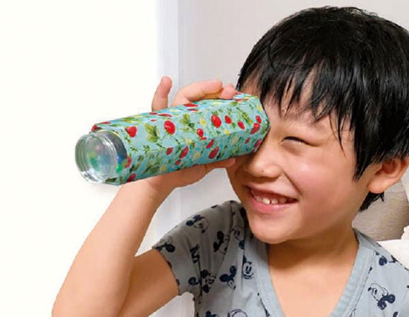 和紙のきらきら万華鏡