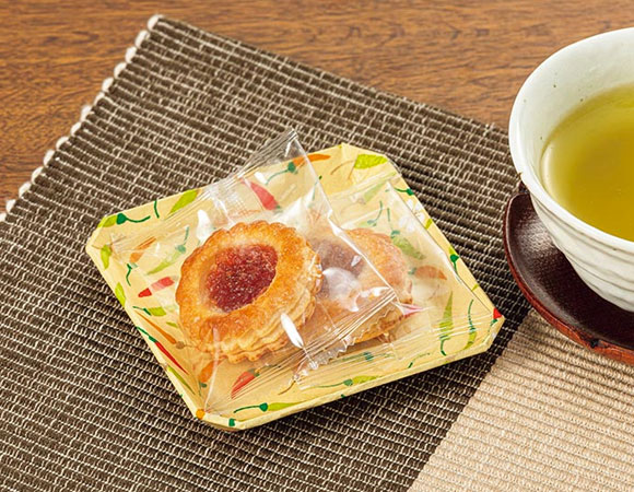 和紙の彩小物盆