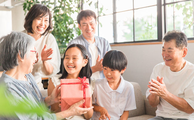 記憶に残る長寿祝いに