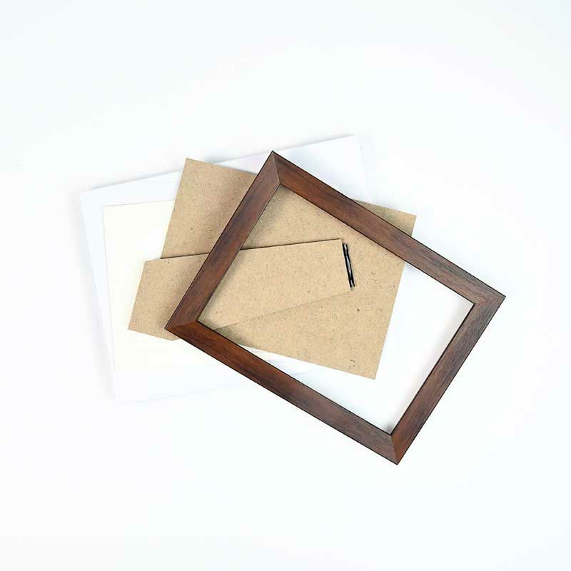 額本体・マット・透明アクリル板・背板・額箱