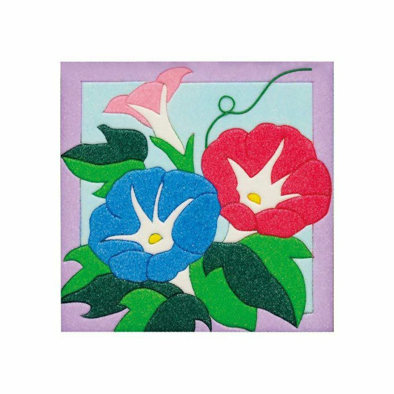 粉彩藝術・牽牛花