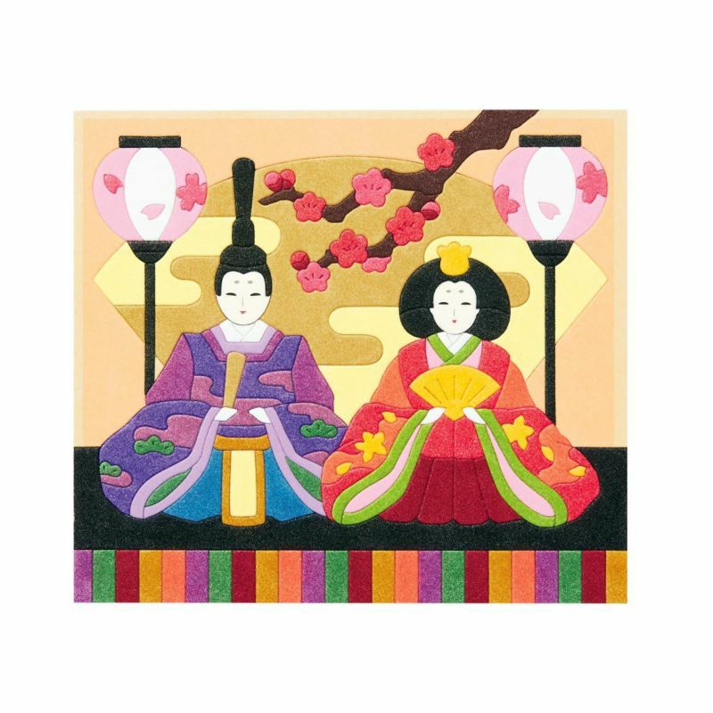 粉彩藝術・桃香親王雛