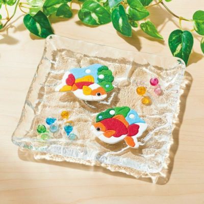 型抜きパウダーマグネット・L（金魚）｜株式会社さくらほりきり