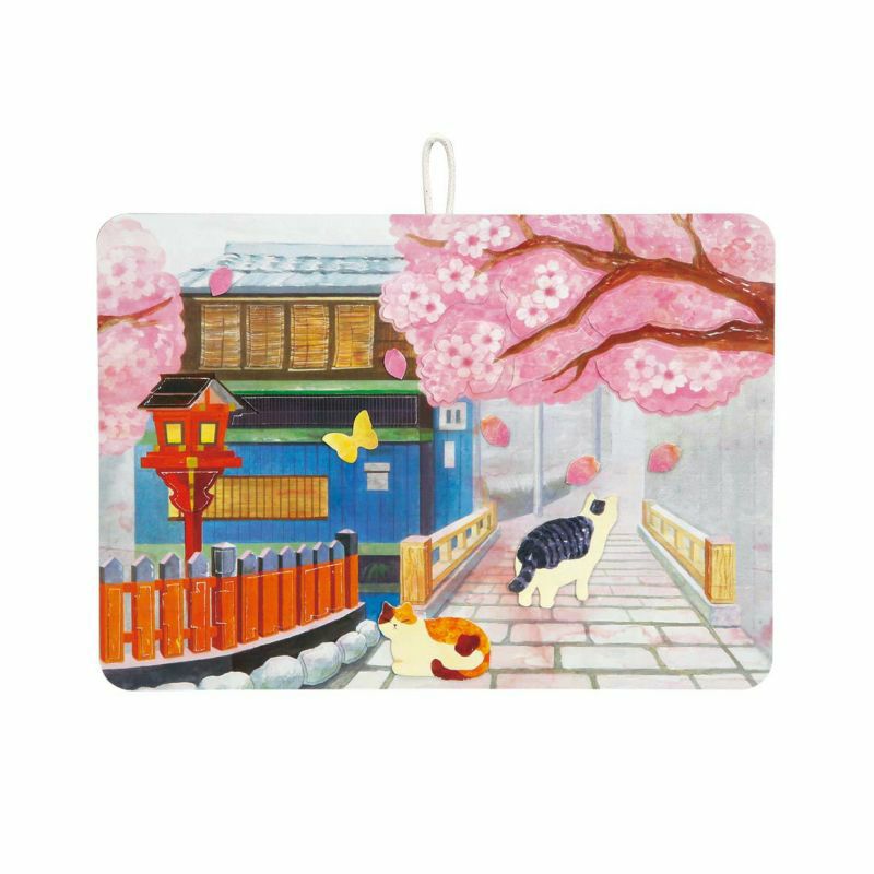 貼紙拼貼・貓之旅（祇園）