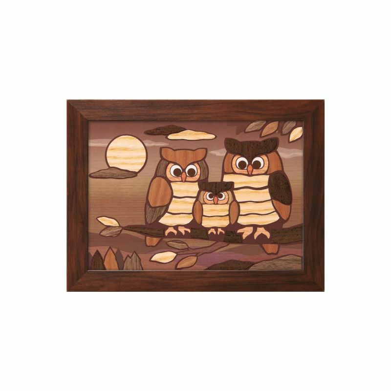 天然木のさくらあーと・ふくろうファミリー｜株式会社さくらほりきり