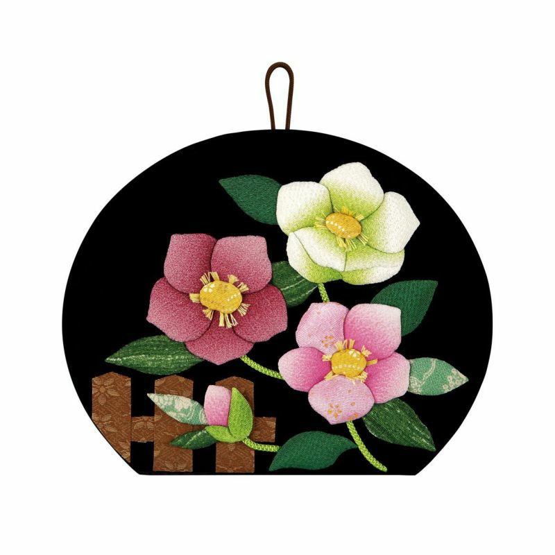 押絵飾り・花歳時記（クリスマスローズ）｜株式会社さくらほりきり