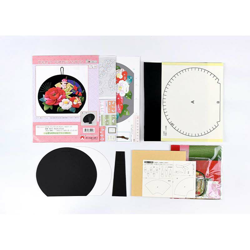 押絵飾り・花歳時記（吉祥花）｜株式会社さくらほりきり