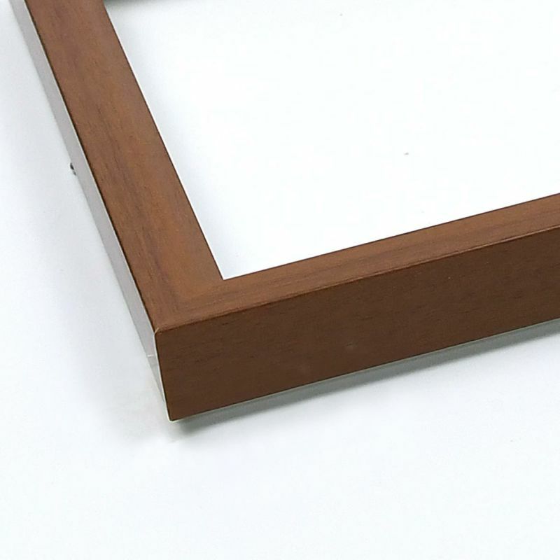 〈moka〉額縁   2品 木枠  アクリル板 正方形額縁 SLICE 250角（250×250mm） 前面UVカットアクリル仕様