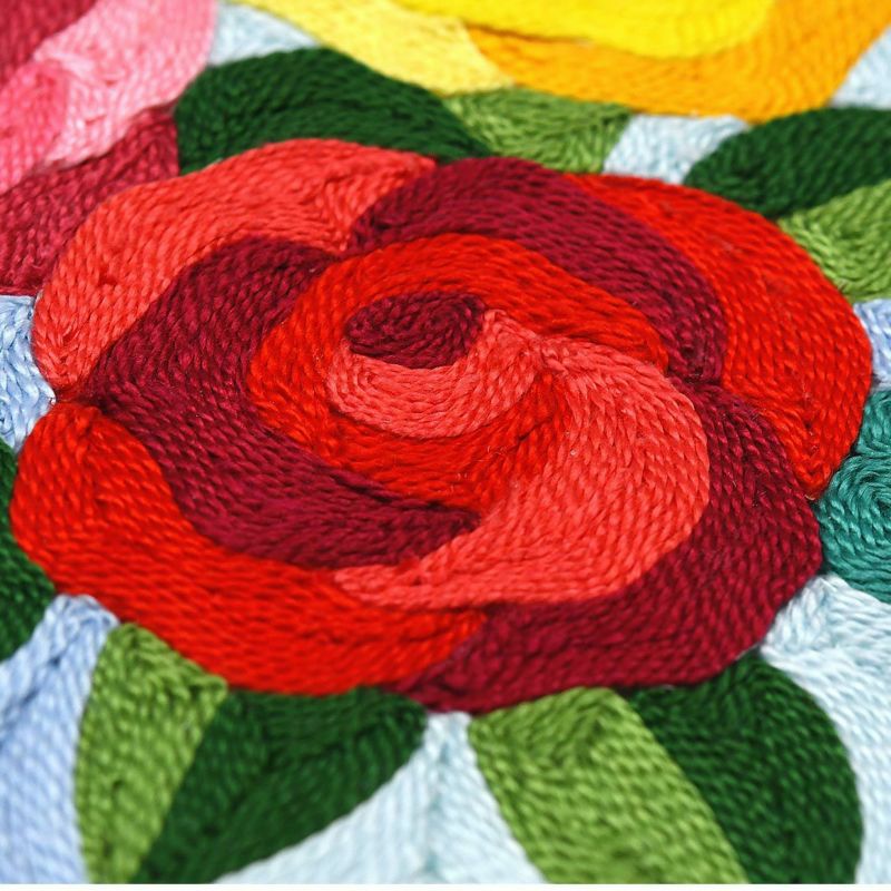 ゆりのはな　さくら造り　模様絵箔　引箔　友禅　刺繍入り　作り帯　正絹　G819 刺繍糸の絵・椿と兼六園｜株式会社さくらほりきり