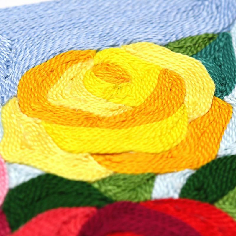 刺繍糸の絵・彩のバラ｜株式会社さくらほりきり