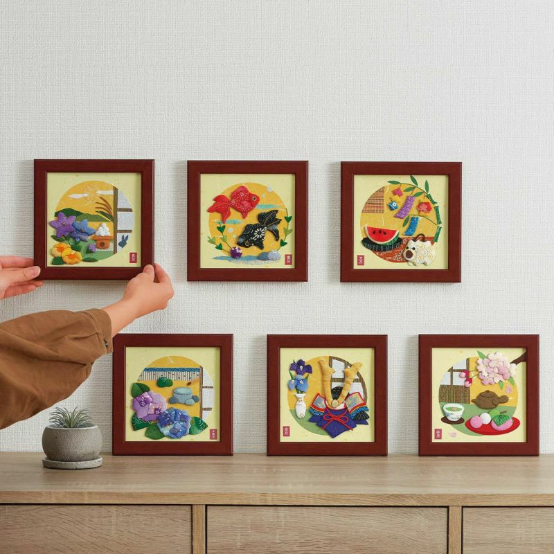 押絵ごよみ・九月（お月見）｜株式会社さくらほりきり