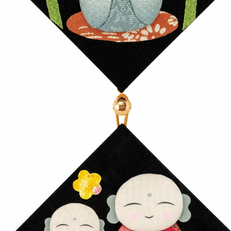 三連タペストリー（なごみ地蔵）｜株式会社さくらほりきり