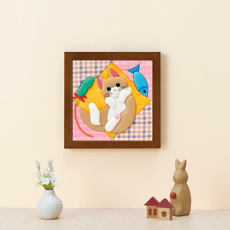 額に入れて癒しのインテリアに