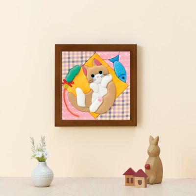ミニフレーム・くつろぎ子猫|株式会社さくらほりきり ミニフレーム・くつろぎ子猫|株式会社さくらほりきり