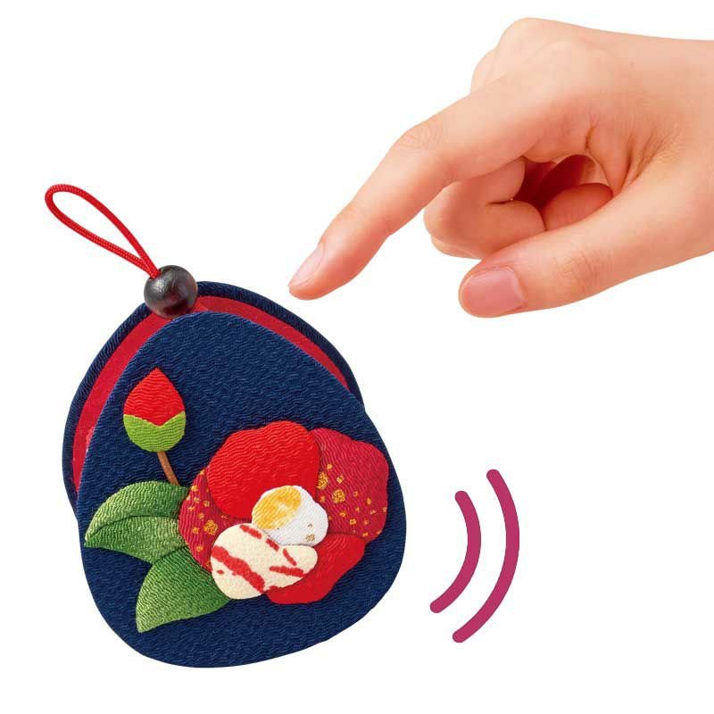 つつくと揺れる様子が可愛らしい