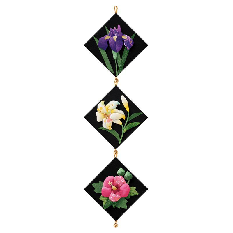 三つ繫げて飾れます