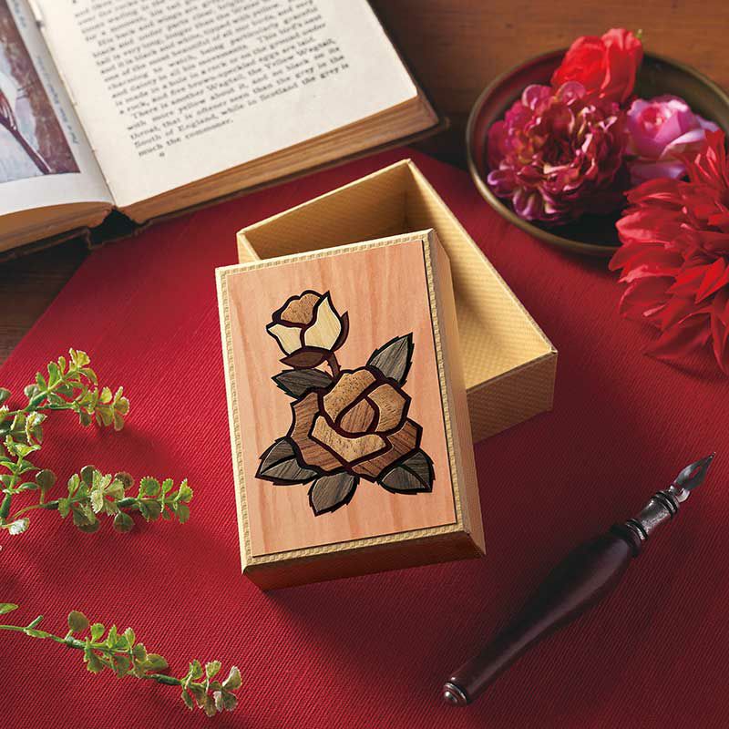 天然木のさくらあーと・浪漫小箱（バラ）｜株式会社さくらほりきり