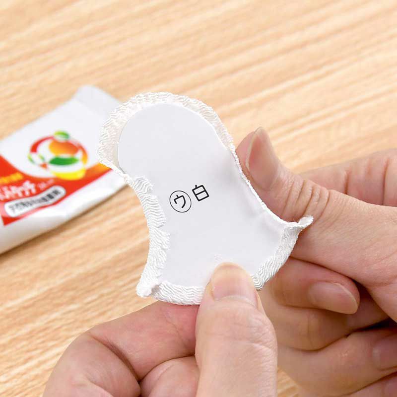 大きめのパーツでくるみやすい