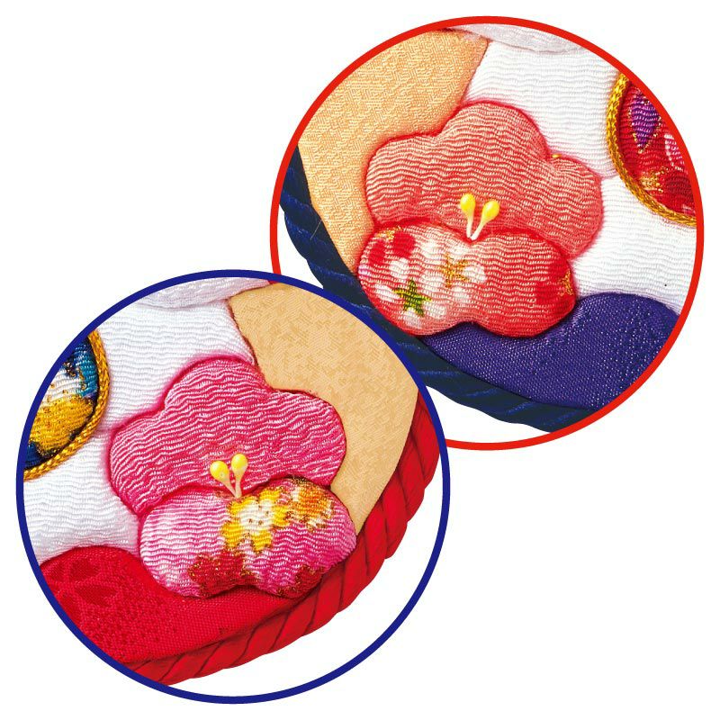 梅は「忍耐」や「強さ」の象徴とされ、長寿を願う縁起の良い花