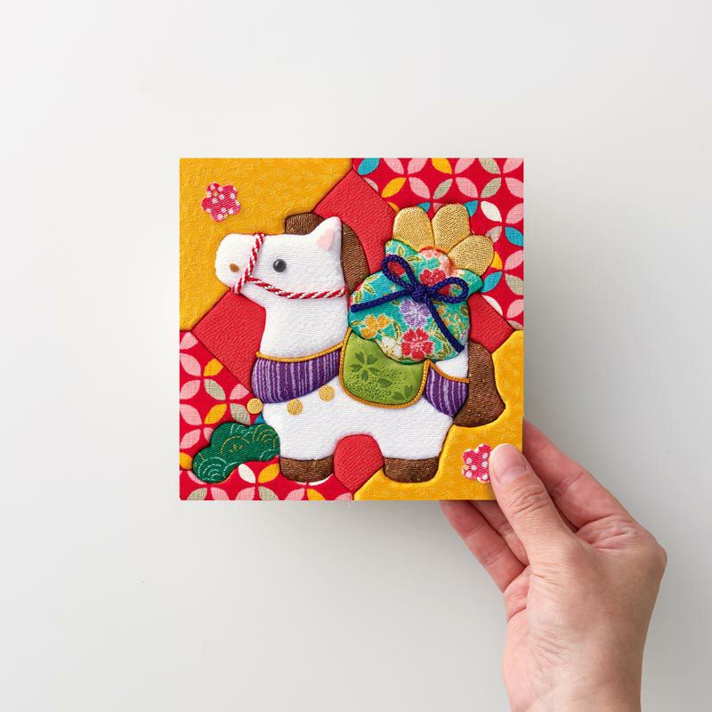 ミニフレーム・開運宝うま｜株式会社さくらほりきり