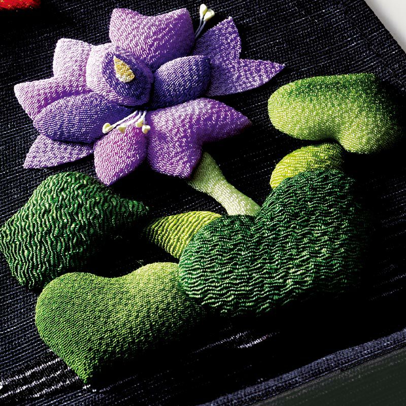 ふっくらとした押絵のモチーフ