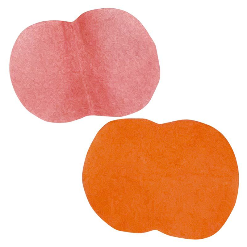 アプリコット型の和紙を入れます