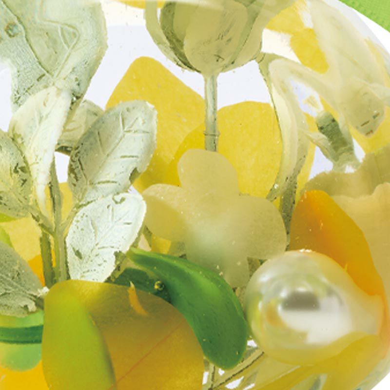 和紙が透過して綺麗です