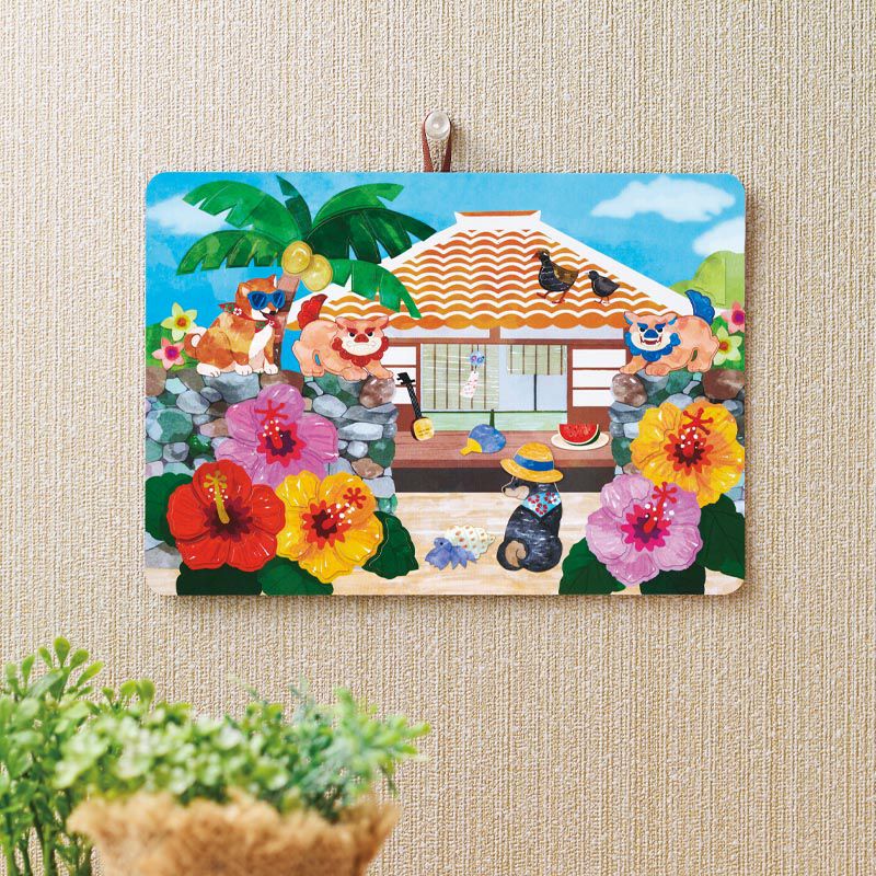 作ったあとはお部屋に飾ってお楽しみいただけます