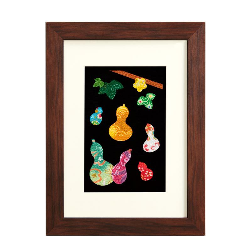 型抜きアート・いろどり六瓢箪｜株式会社さくらほりきり