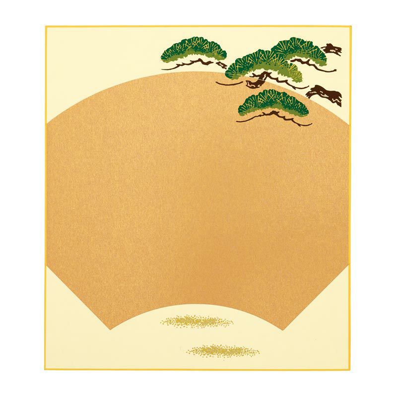 職人によって手染めされた本格的な色紙