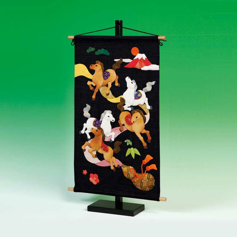 タペストリー用つるし台は別売りです