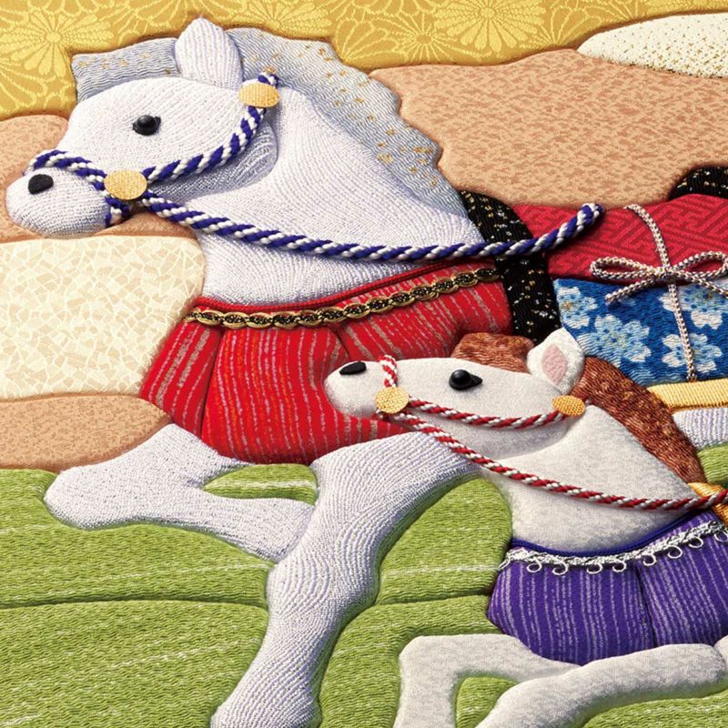 布目の光沢感が美しい仕上がり