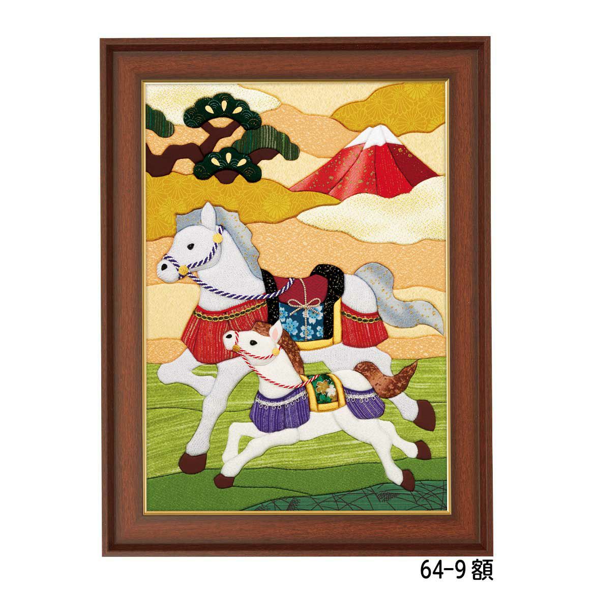 額装イメージ(64-9額)