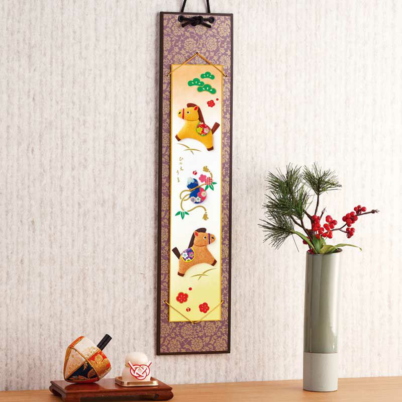 別売りの短冊掛けに掛けると、より華やかに飾れます