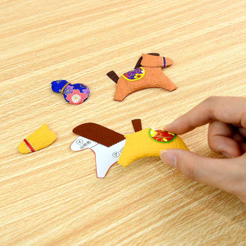 かんたん押絵・初夢こま（短冊）｜株式会社さくらほりきり