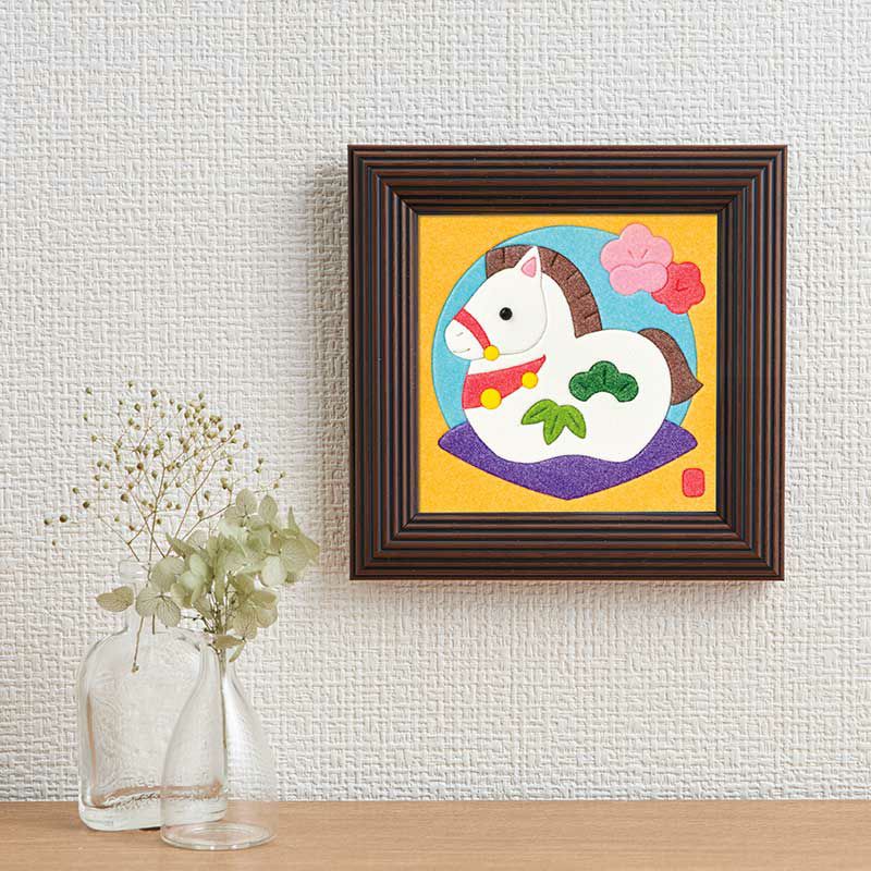 別売りの額に入れると高級感が出て、作品が引き立ちます。