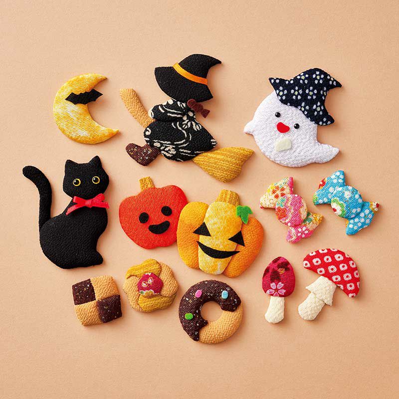 押絵飾り・ハロウィンリース｜株式会社さくらほりきり