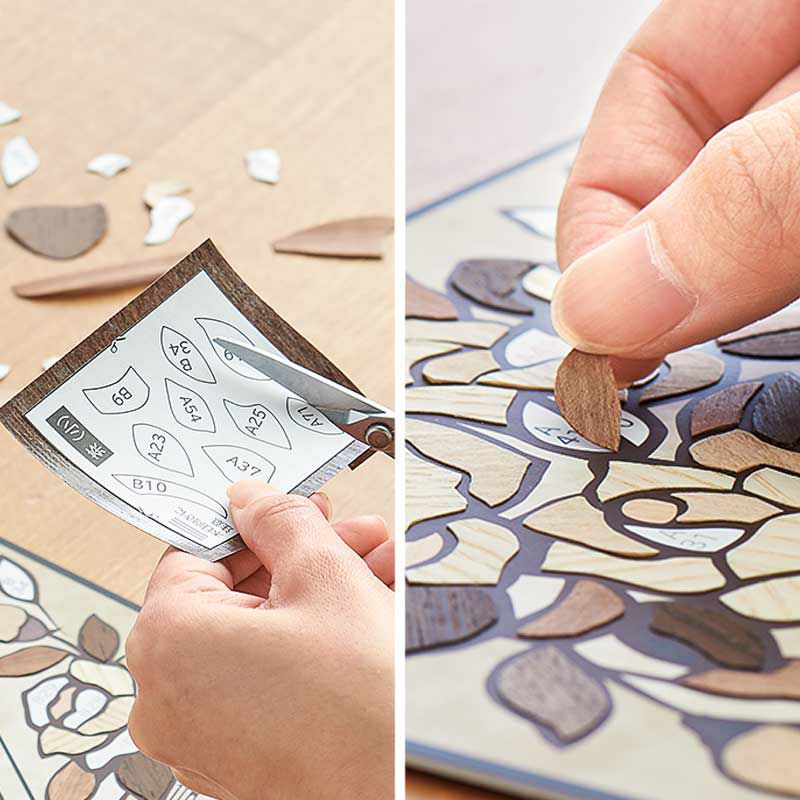 天然木のさくらあーと・椿のしおり