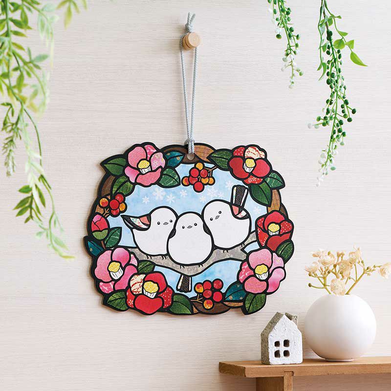 飾って、眺めて、癒される。シマエナガのモチーフを手作りしてみませんか。