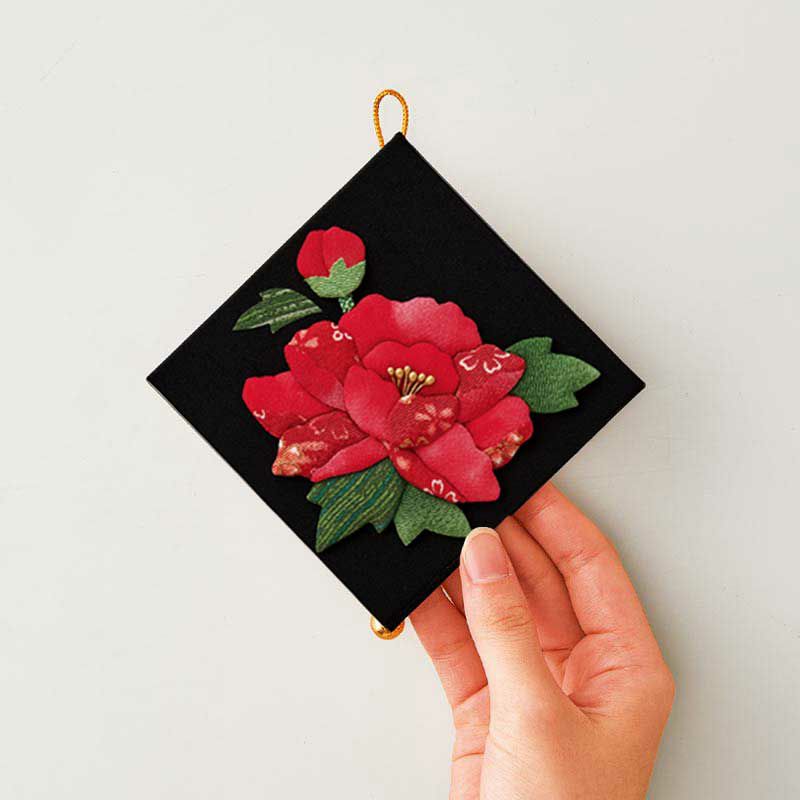 押絵　四季の花　春夏秋冬　壁掛け　タペストリー Amazon.co.jp: 押絵 四季の花 春夏秋冬 タペストリー : おもちゃ