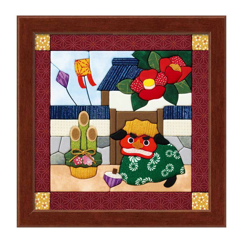 きめこみ暦・一月（お正月）｜株式会社さくらほりきり