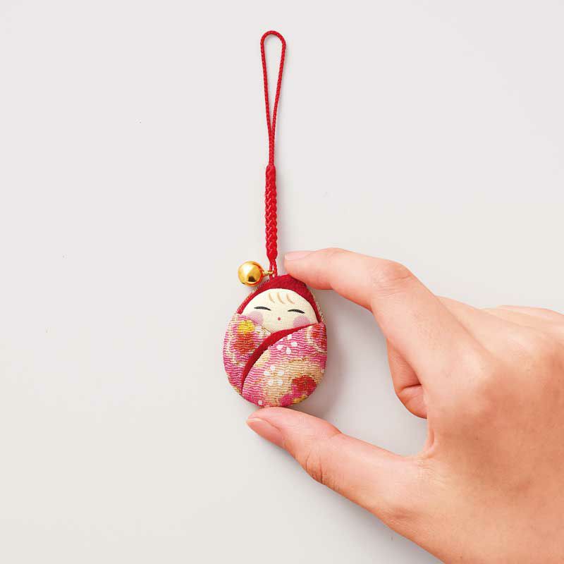 ちりめん根付・おくるみ赤ちゃん｜株式会社さくらほりきり