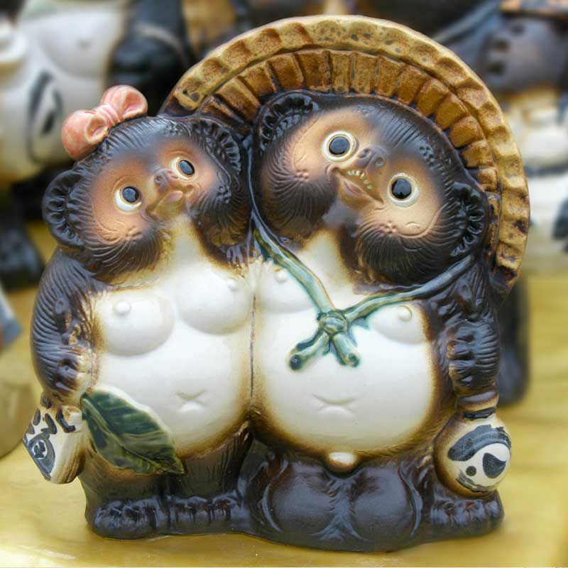 きめこみ・夫婦たぬき｜株式会社さくらほりきり