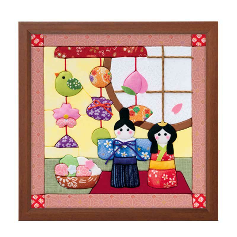 きめこみ暦・三月(ひな祭り）｜株式会社さくらほりきり