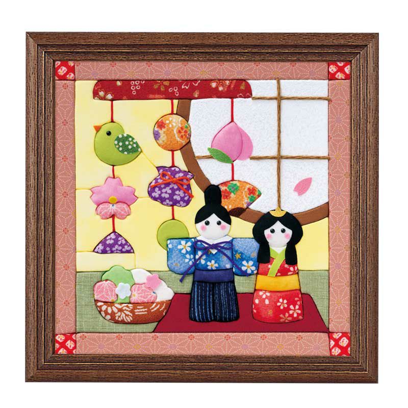 きめこみ暦・三月(ひな祭り）｜株式会社さくらほりきり