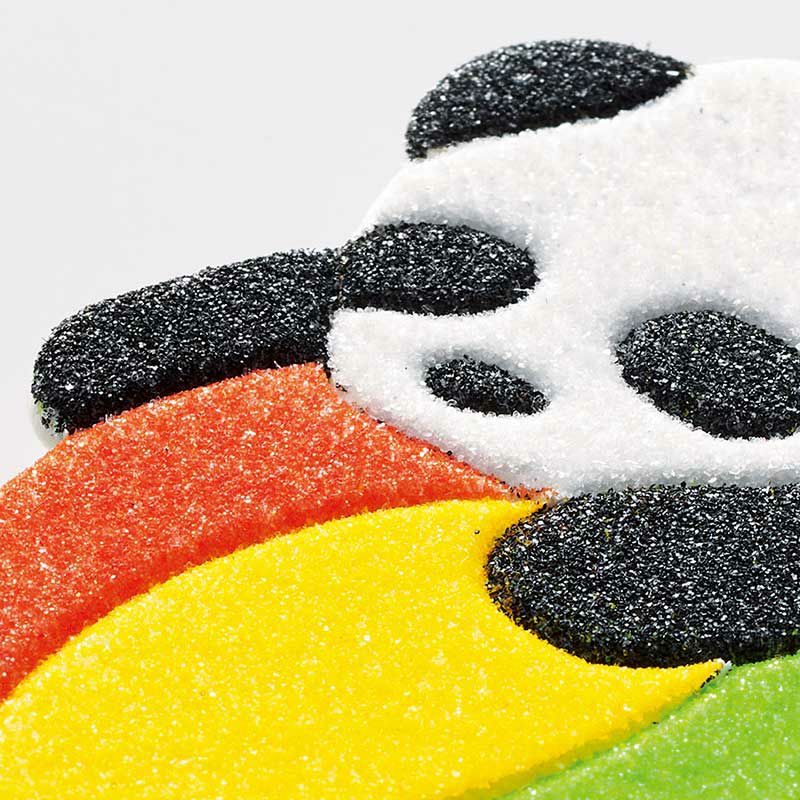 キラキラ輝くラメ素材のカラーパウダー